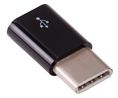 Raspberry Pi Adapter Micro USB-B to USB-C, Black